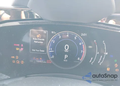 2022 Lexus Nx 350 z USA, uszkodzony, nr VIN 2T2AGCEZ2NC002737